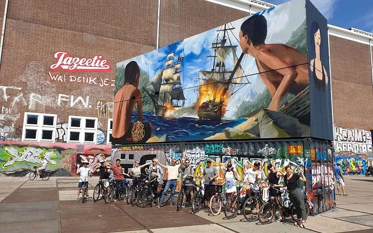 family bike tour amsterdam